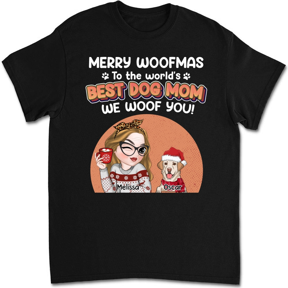 Personalized Custom Unisex 'Best Dog Mom' T-shirt - Ideal Gift for Pet Lovers