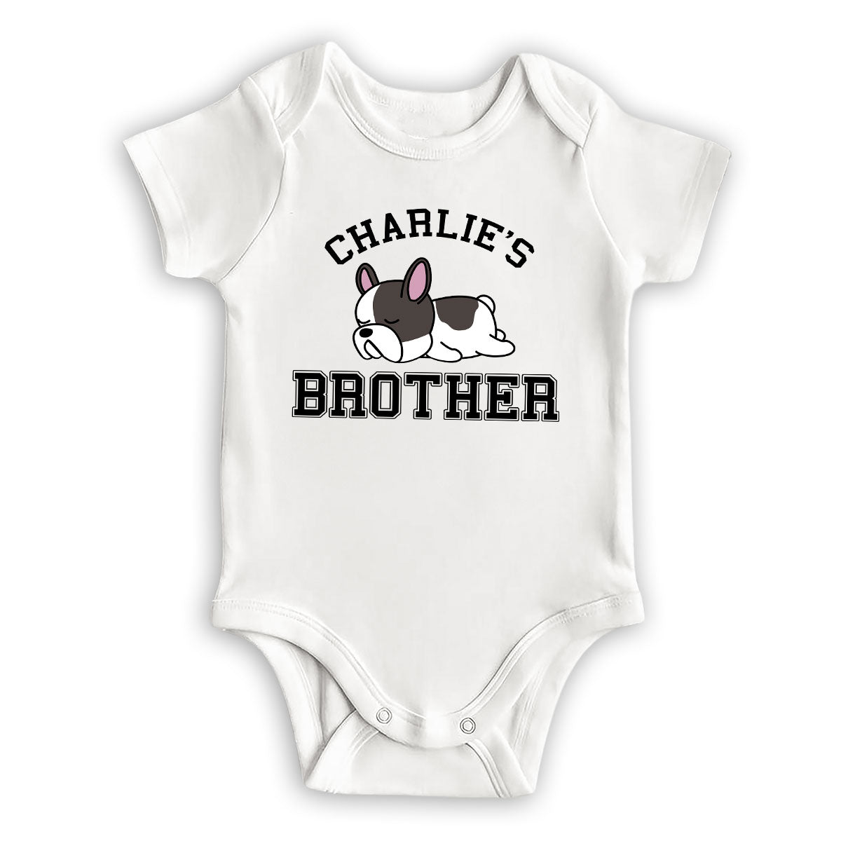 Personalized 'My Sibling Has Paws' Custom Baby Onesie - A Heartwarming Gift