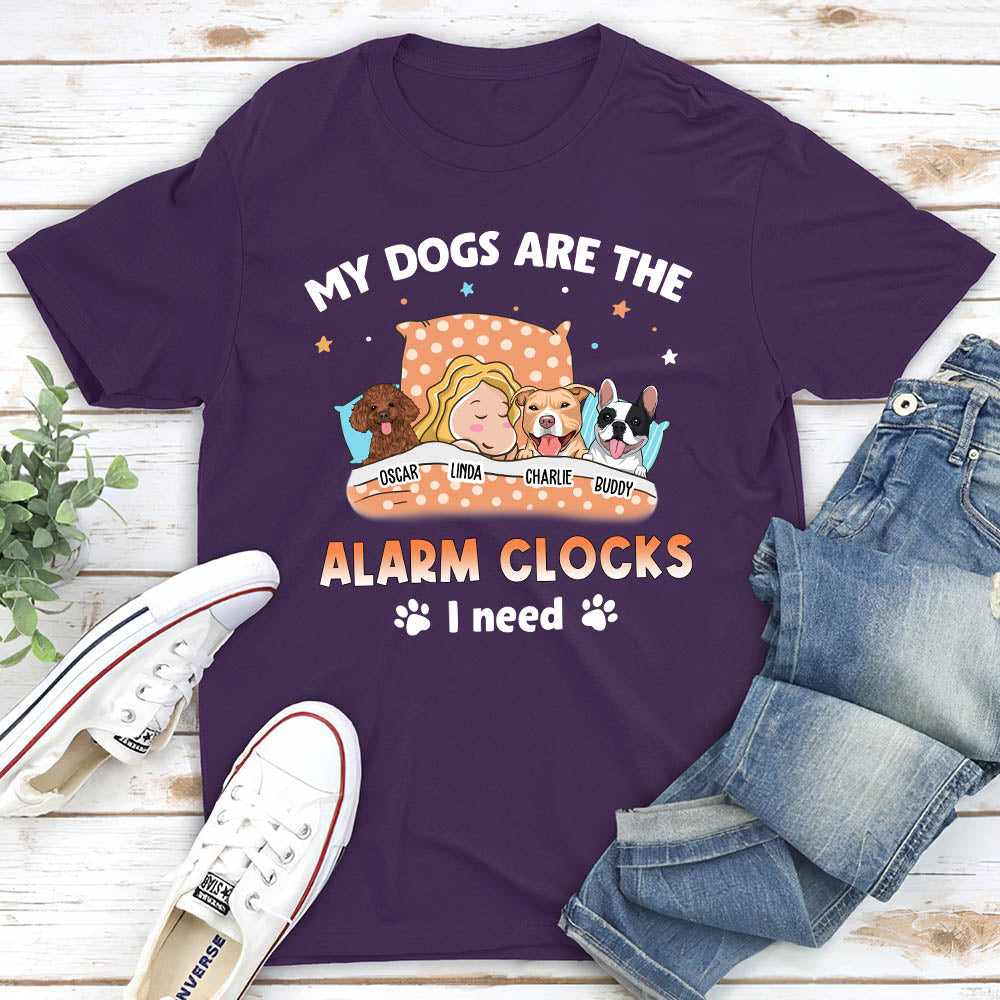 Personalized Unisex 'My One And Only Alarm' Pet Lover T-shirt