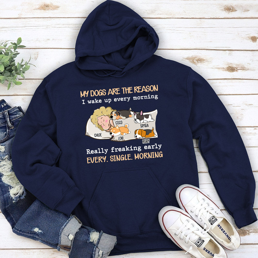 Personalized 'My Pet Is The Reason' Custom Hoodie for Pet Lovers
