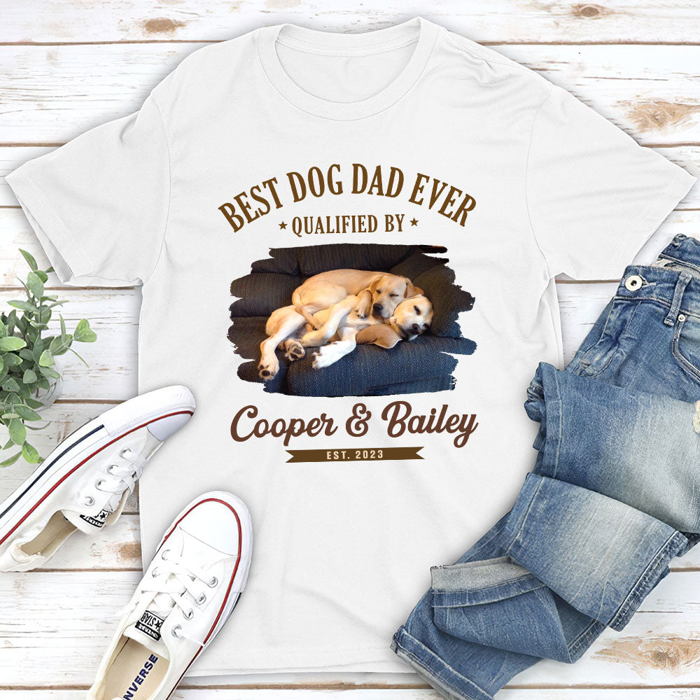 Top - Rated Personalized Custom Unisex T - shirt for Best Dads