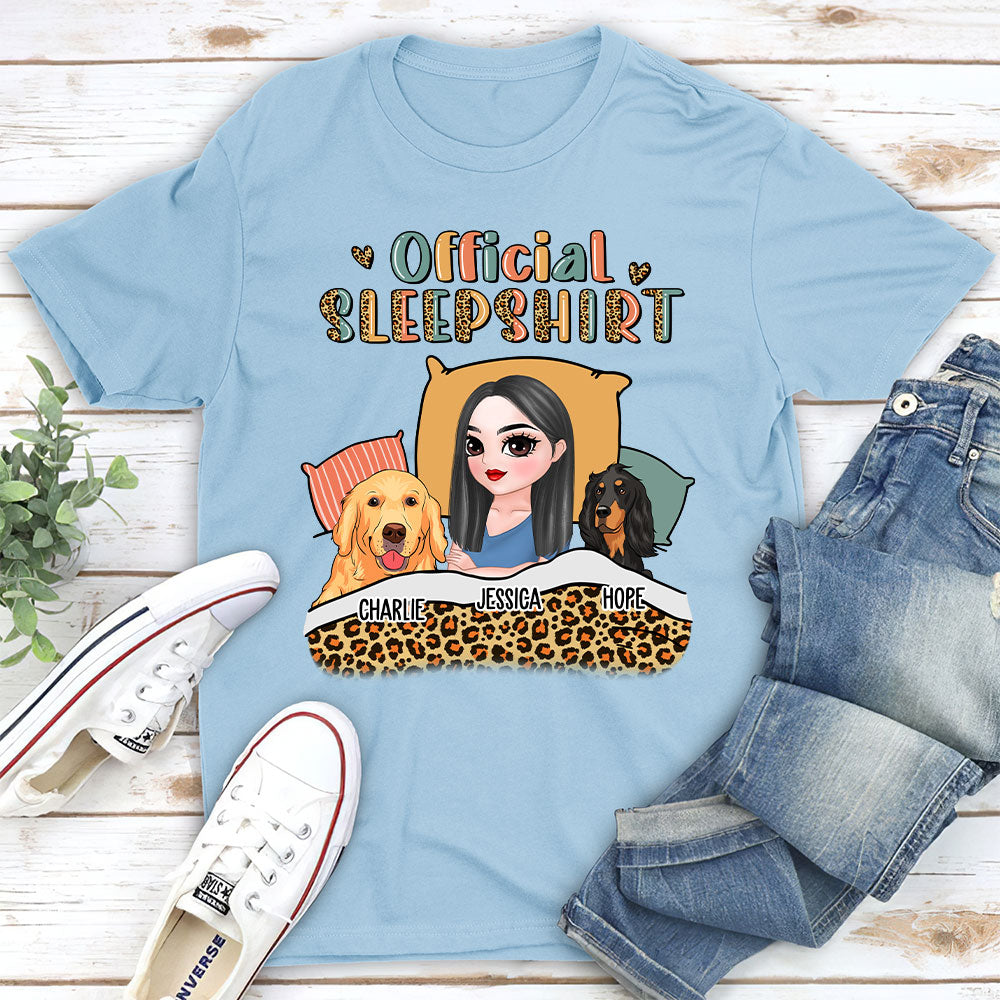 Personalized Custom Unisex Sleepshirt Version 2 - Ideal Gift for Pet Lovers