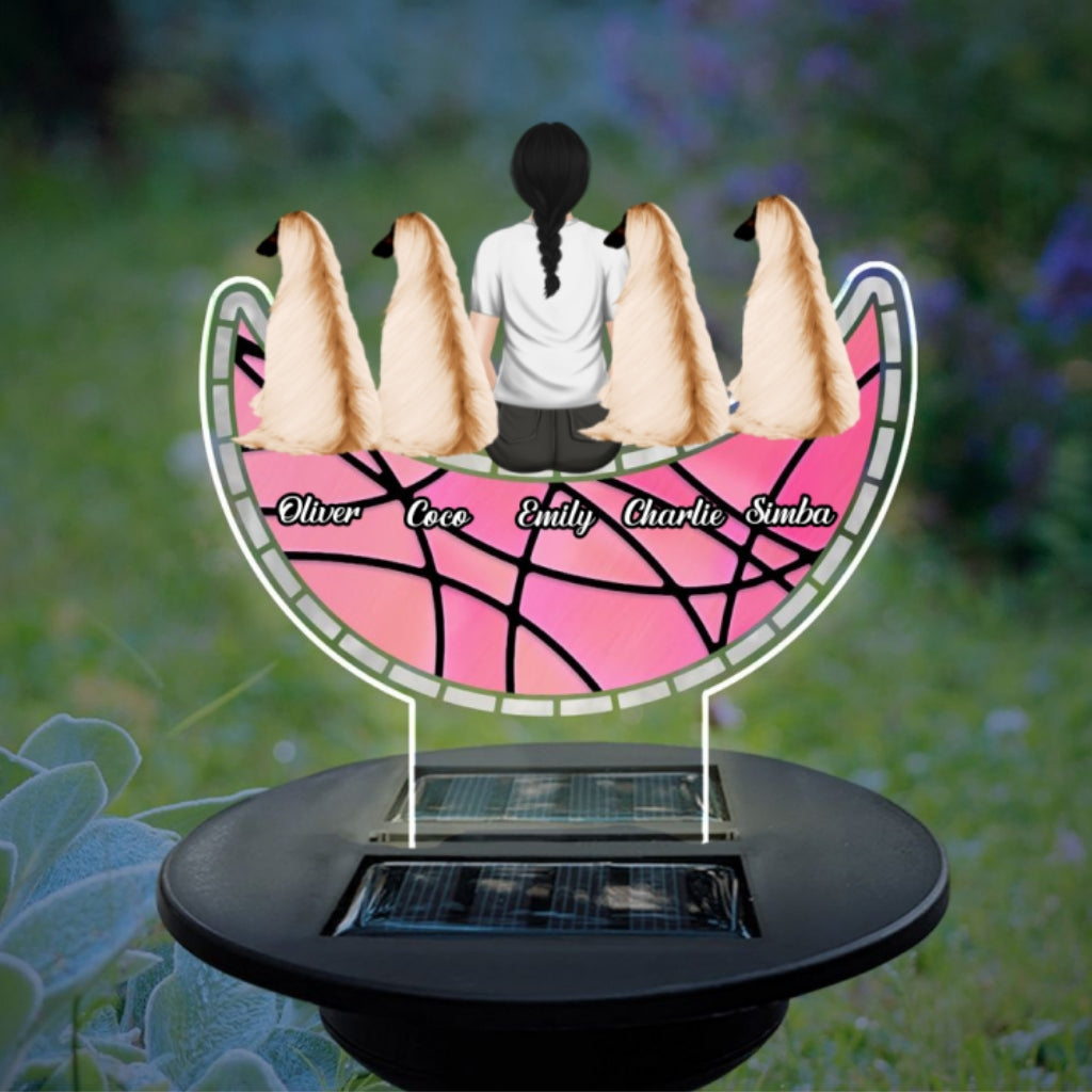 Forever Remembered - Personalized Custom Solar Photo Light