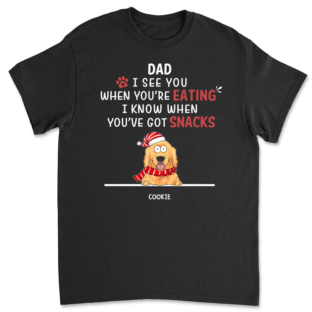 Personalized Unisex 'We Know When' T - shirt: Ideal Gift for Pet Lovers