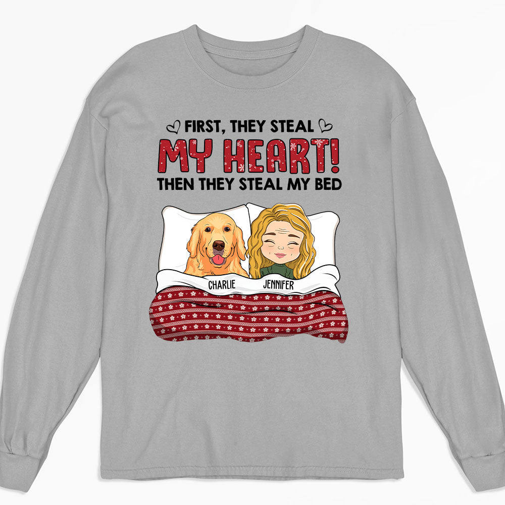 Personalized Custom Long Sleeve T-shirt - Ideal Gift for Pet Lovers