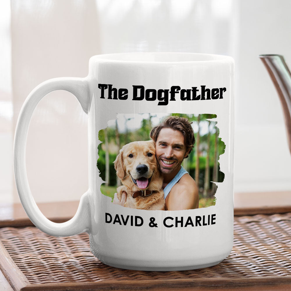 Personalized Fur Parents Photo Custom Coffee Mug - Ideal Gift for Pet Lovers