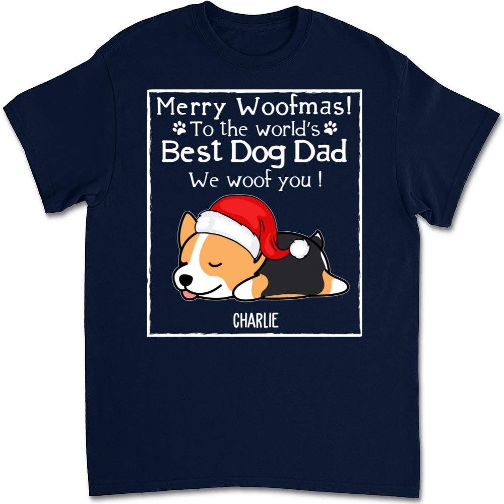 Best Dog Dad and Mom Ever - Personalized Custom Unisex Pet Lover T-shirt