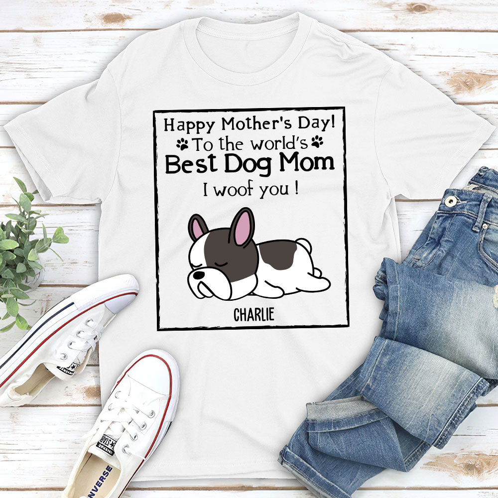 Best Cat and Dog Mom - Personalized Custom Unisex T-shirt for Pet Lovers