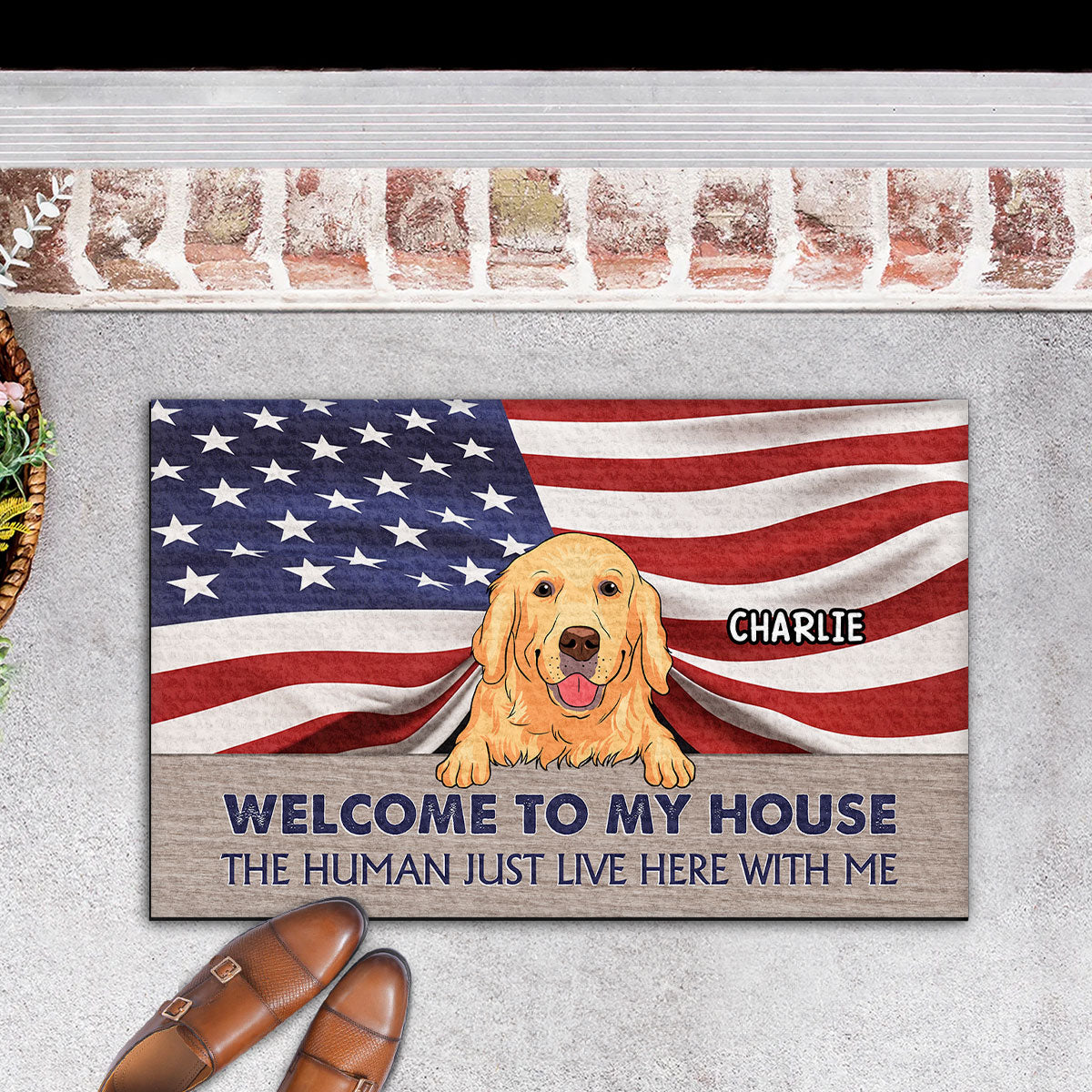 Personalized Pet Picture Doormat - A Warm Welcome to Your Home