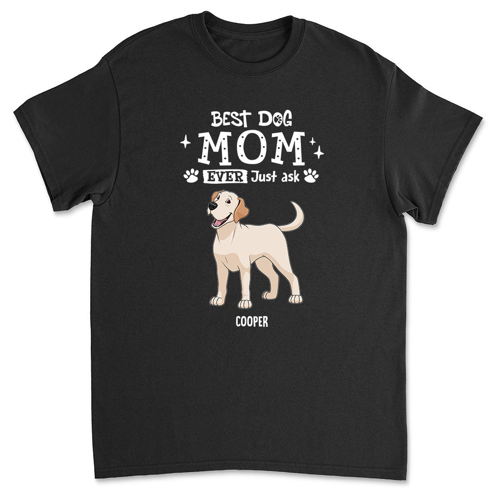 Best Mom Personalized Unisex Custom T-shirt - Ideal Gift for Pet Lovers