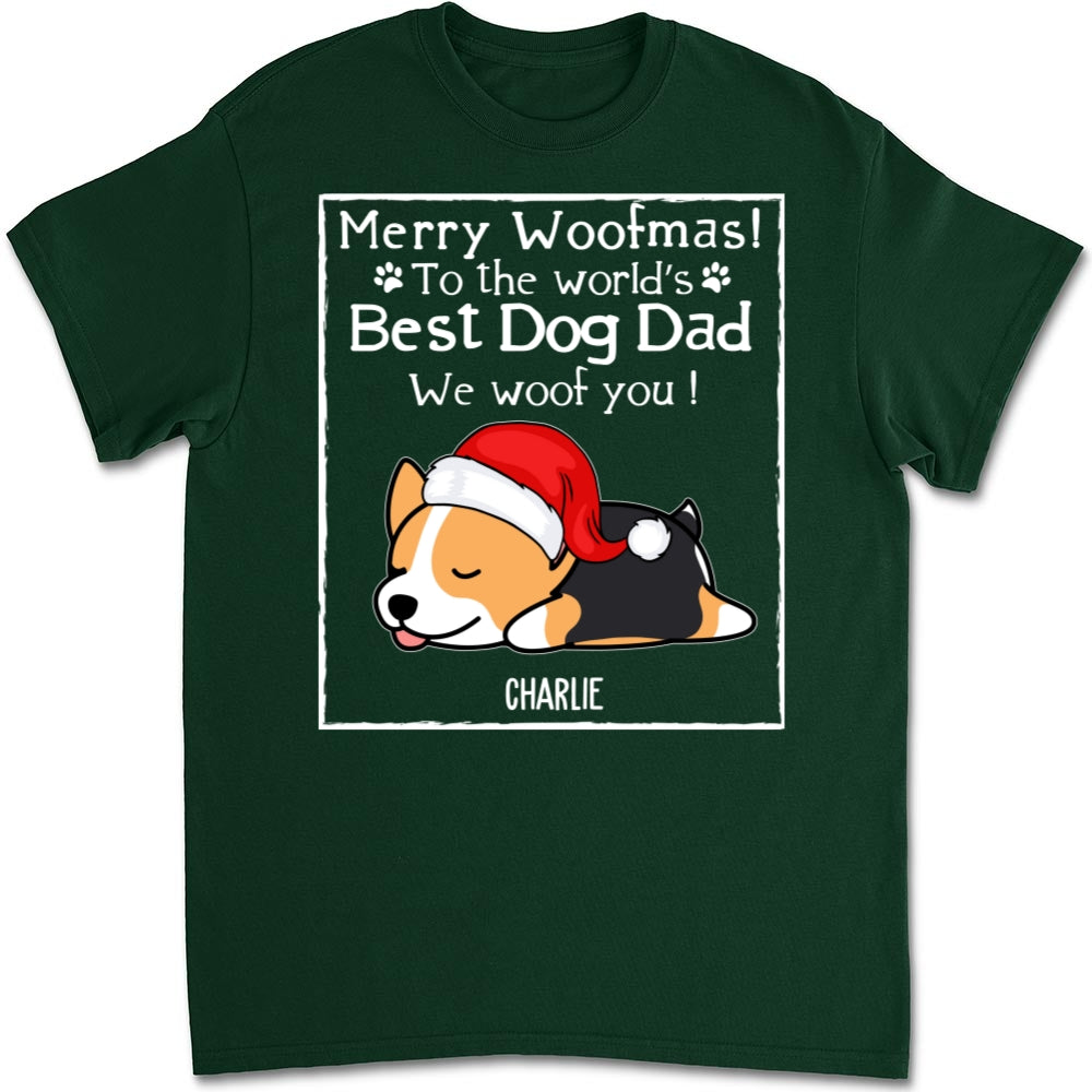 Best Dog Dad and Mom Ever - Personalized Custom Unisex Pet Lover T-shirt