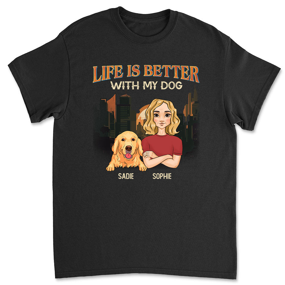Life's a Blast with Your Furry Friends - Customizable Unisex Pet Lover T-shirt