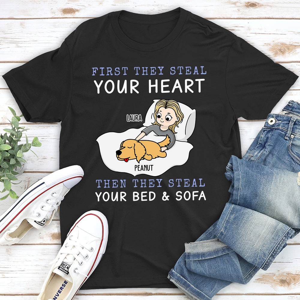 Steal Hearts with Personalized Unisex Pet Lover T-shirt