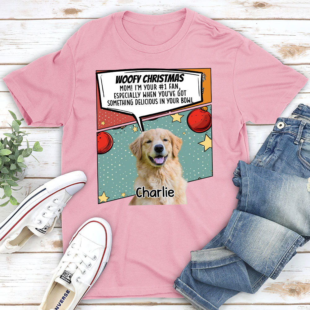Customizable Unisex Dog Mom Fan T-shirt - Ideal Gift for Pet Lovers