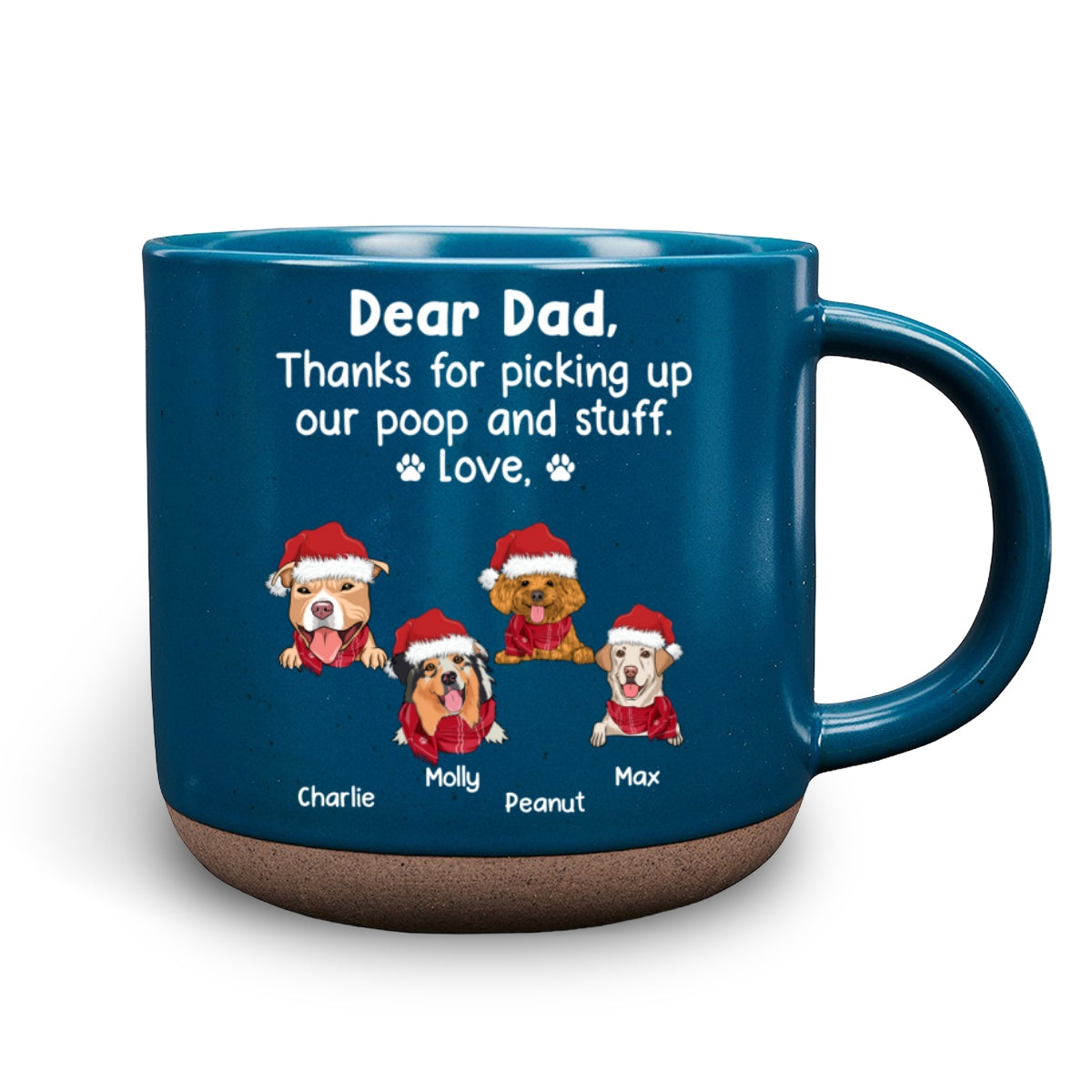 Personalized Custom Pottery Mug - Poop Lover's Edition for Beverage Enjoyment