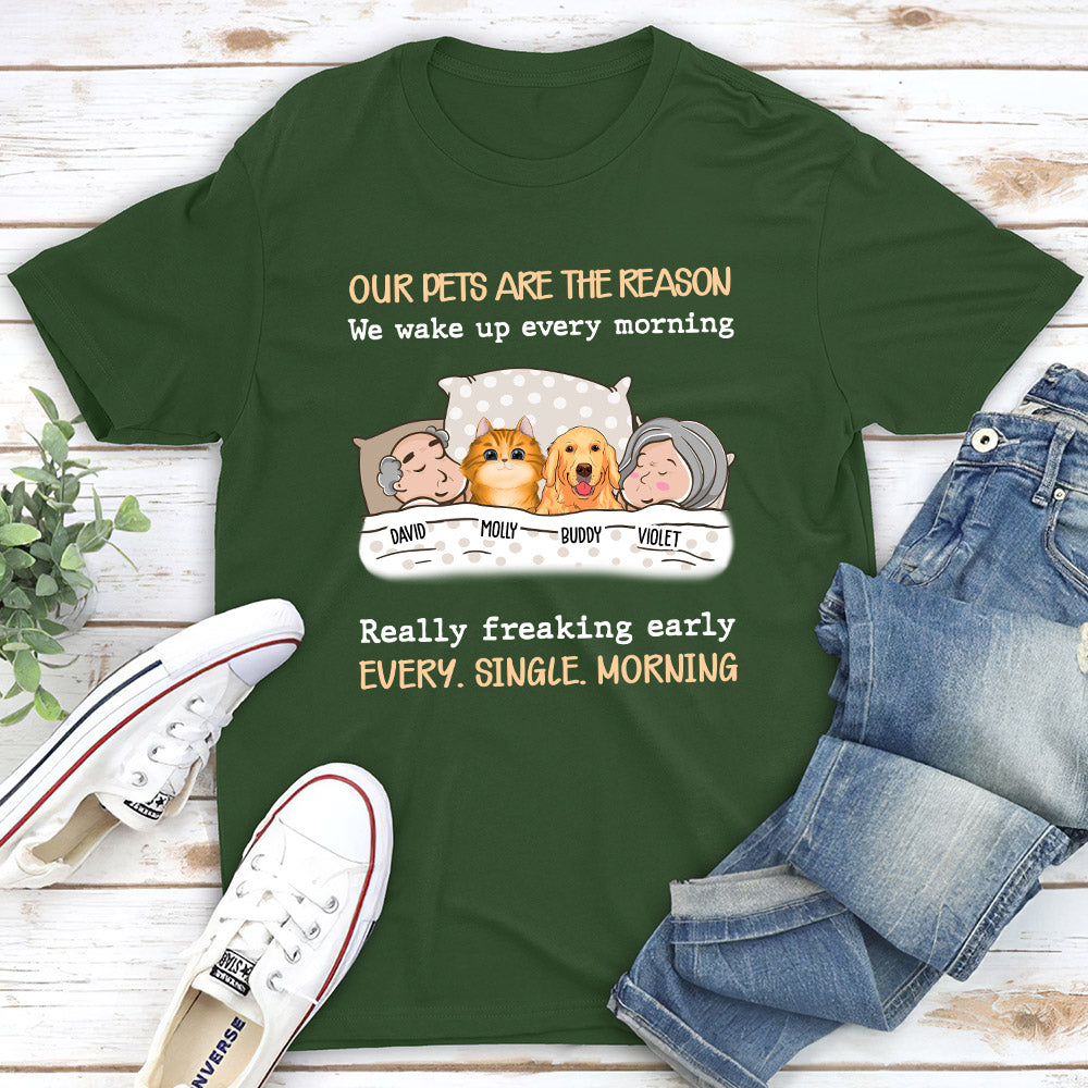 Customizable Unisex Personalized T-shirt for Pet - Loving Couples
