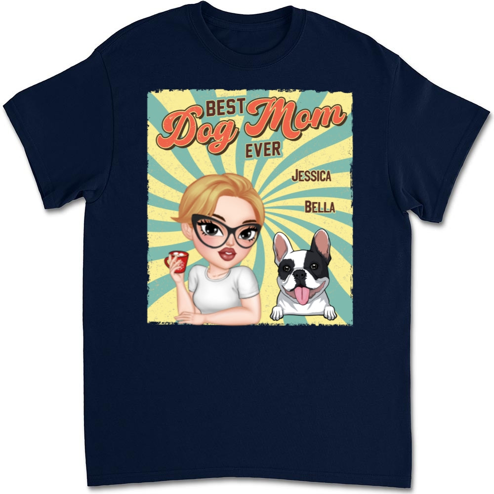 Customizable Retro Funny Dog Unisex T-shirt - Ideal Gift for Pet Lovers