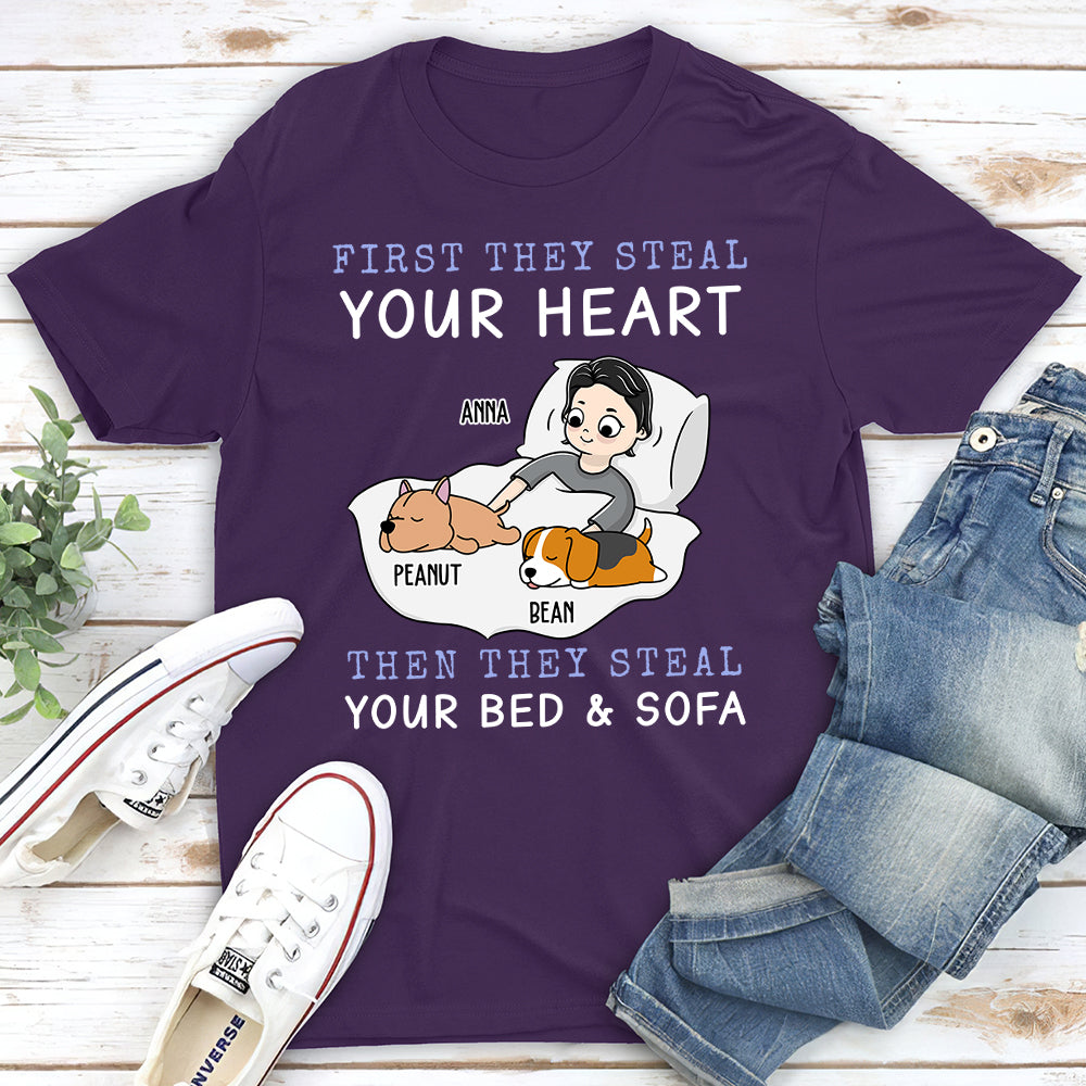 Steal Hearts with Personalized Unisex Pet Lover T-shirt