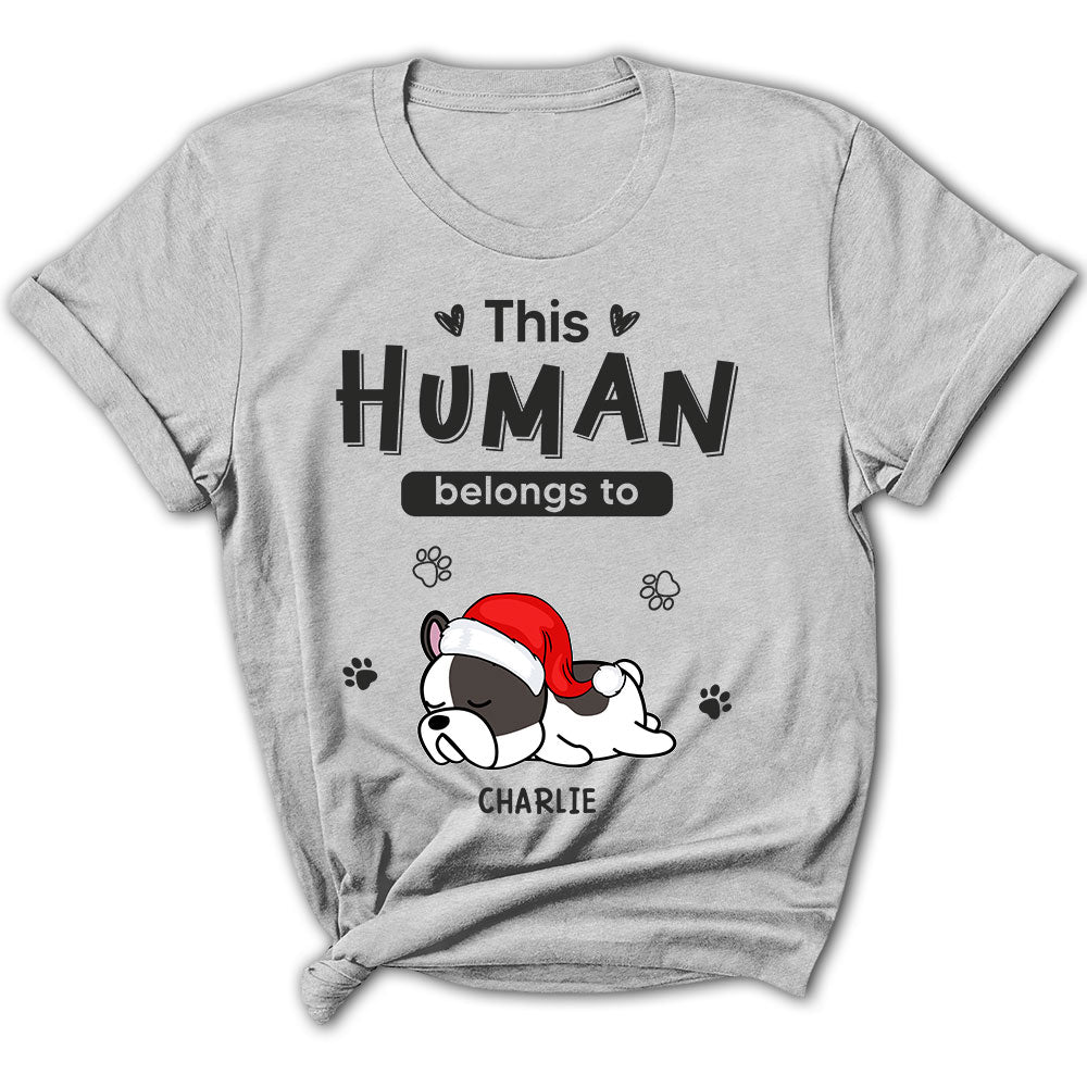 Sleepy Dogs Personalized Custom Women's T-shirt - Ideal Gift for Pet Lovers
