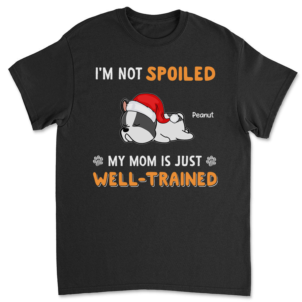 Personalized Unisex 'Our Dad Is Well-Trained' T-Shirt - Ideal Gift for Pet Lovers