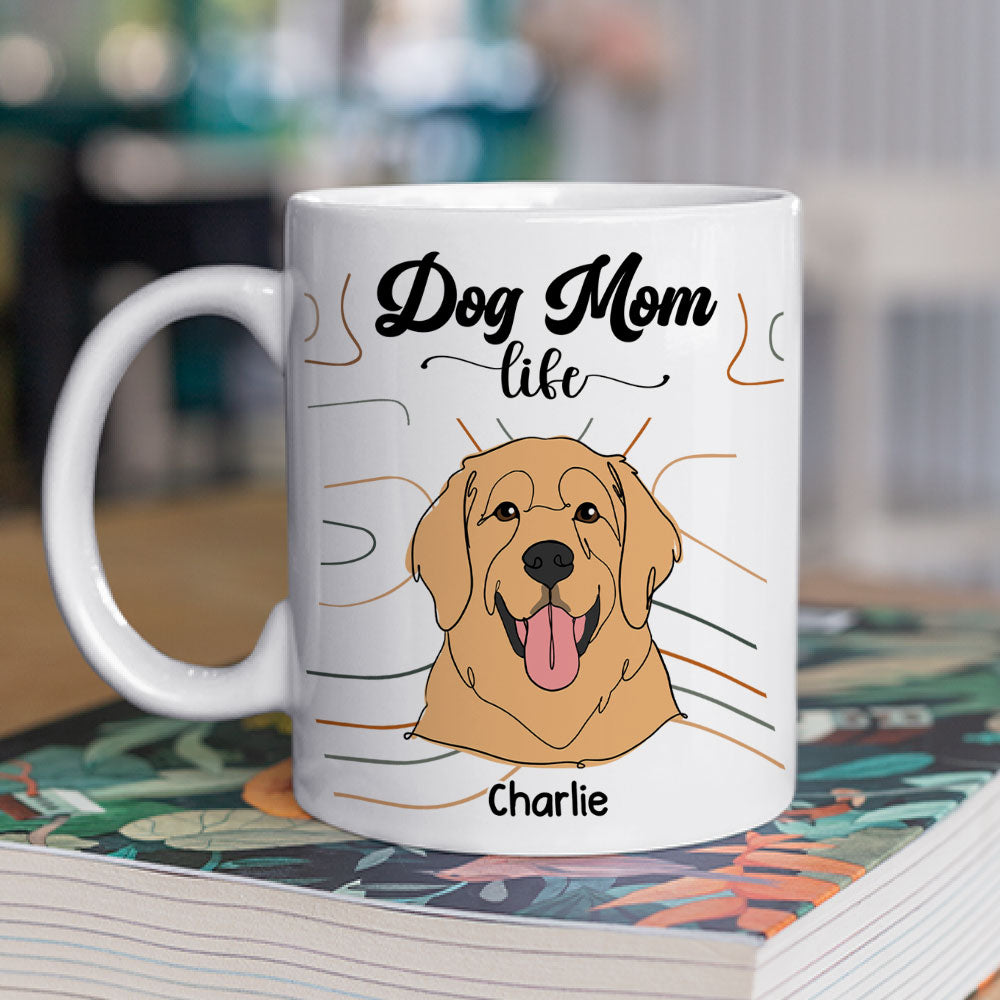 Personalized Custom Coffee Mug: My Dogs Make Life Even Better