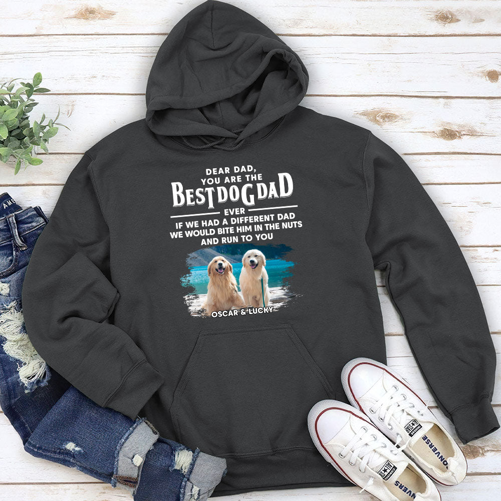 Personalized Custom Dogs Running Towards You Photo Hoodie - Ideal Gift for Pet Lovers