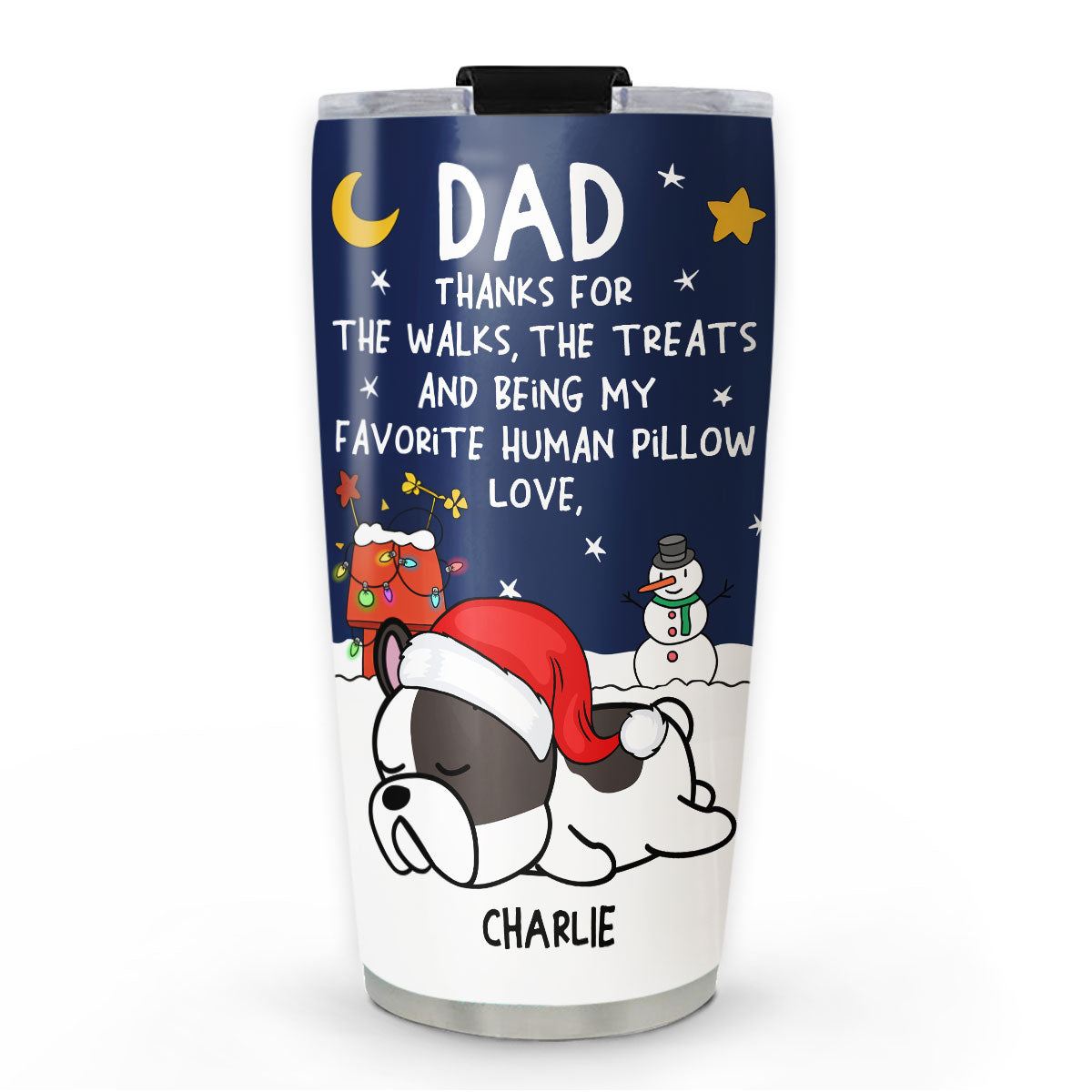 Personalized Custom Tumbler - A Thank You Gift for Parents