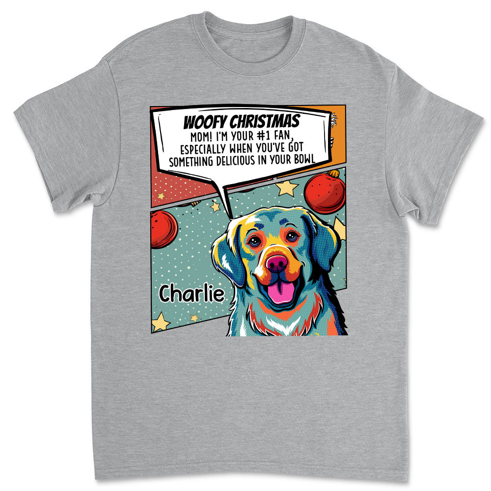 Customizable Unisex Dog Mom Fan T-shirt - Ideal Gift for Pet Lovers