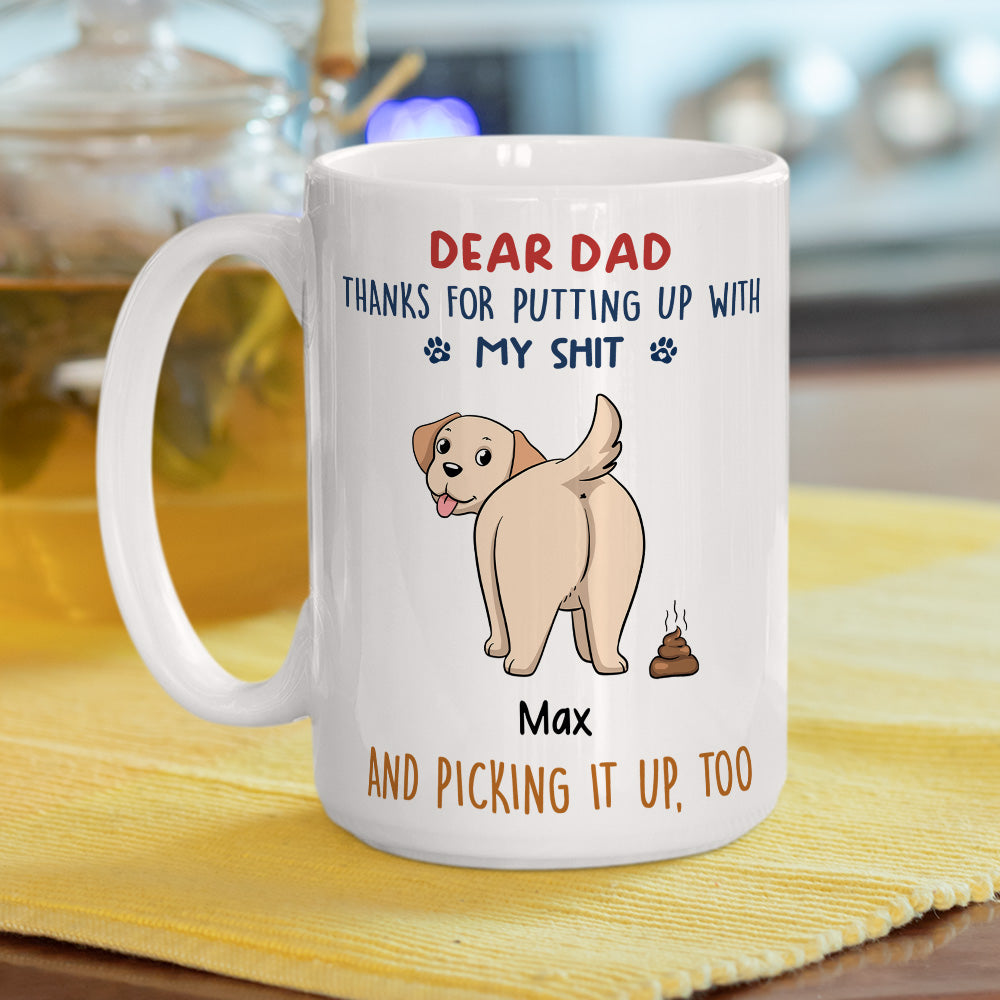 Personalized Thank You Custom Coffee Mug for Pet Lovers