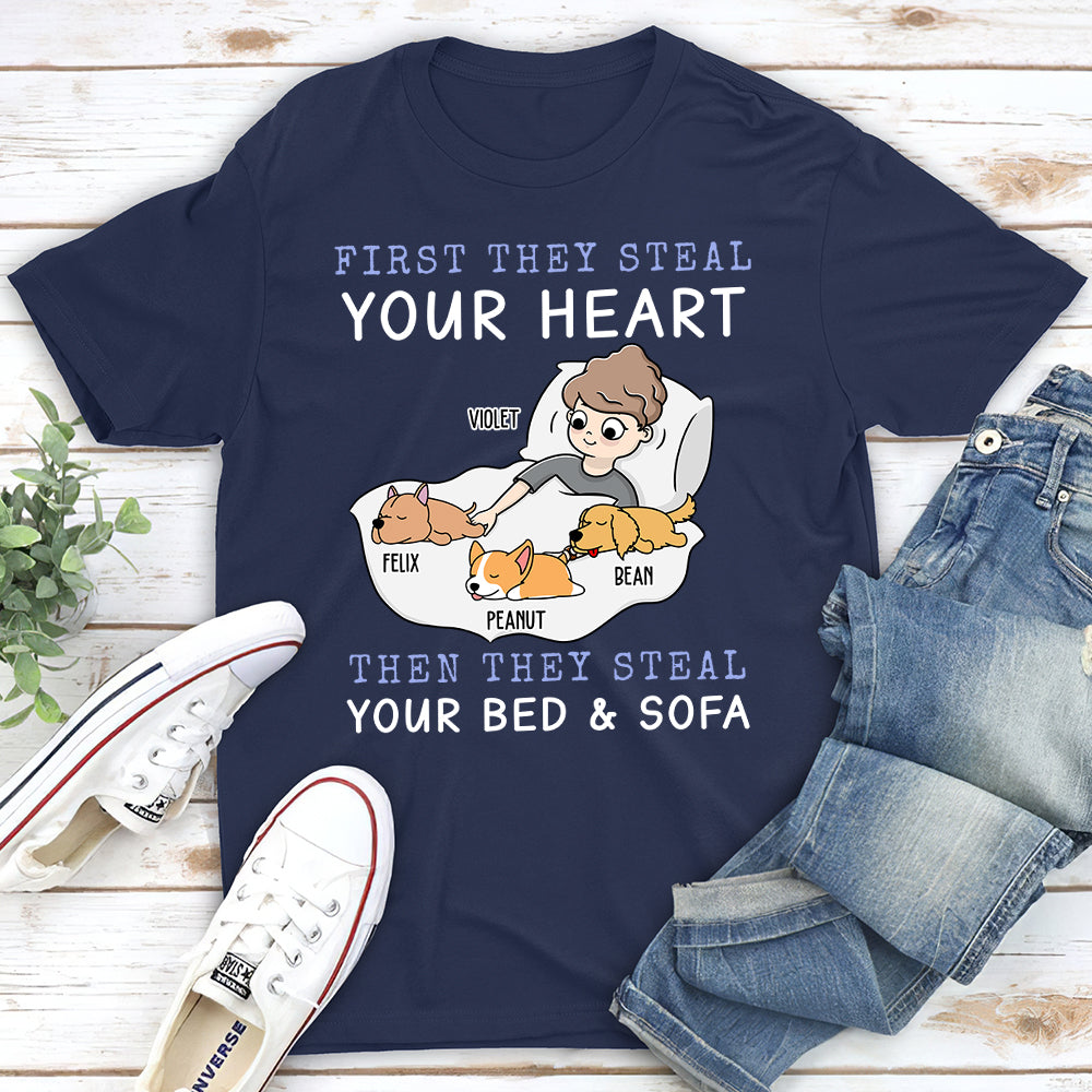 Steal Hearts with Personalized Unisex Pet Lover T-shirt