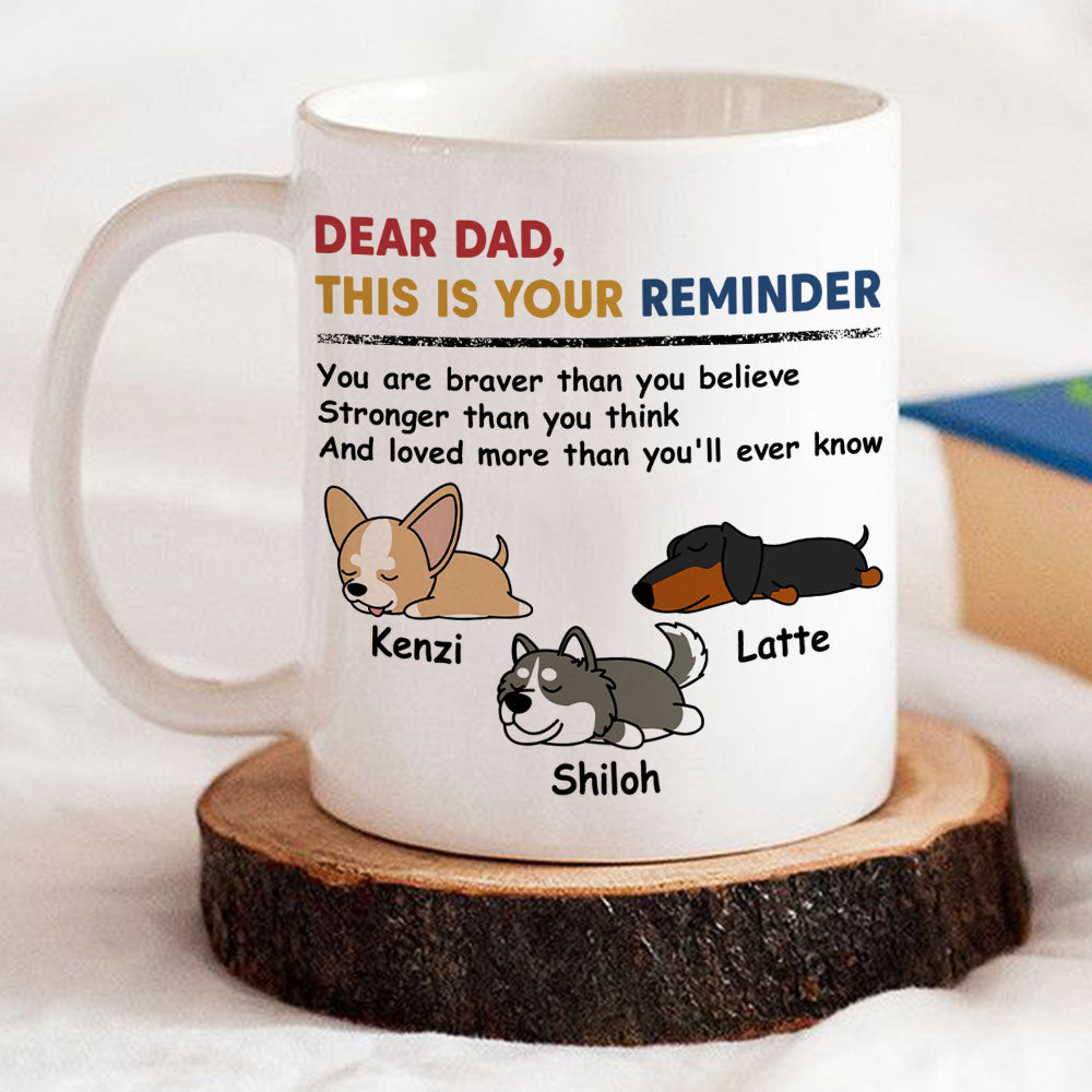 Personalized Custom Reminder Coffee Mug - Ideal Gift for Pet Lovers