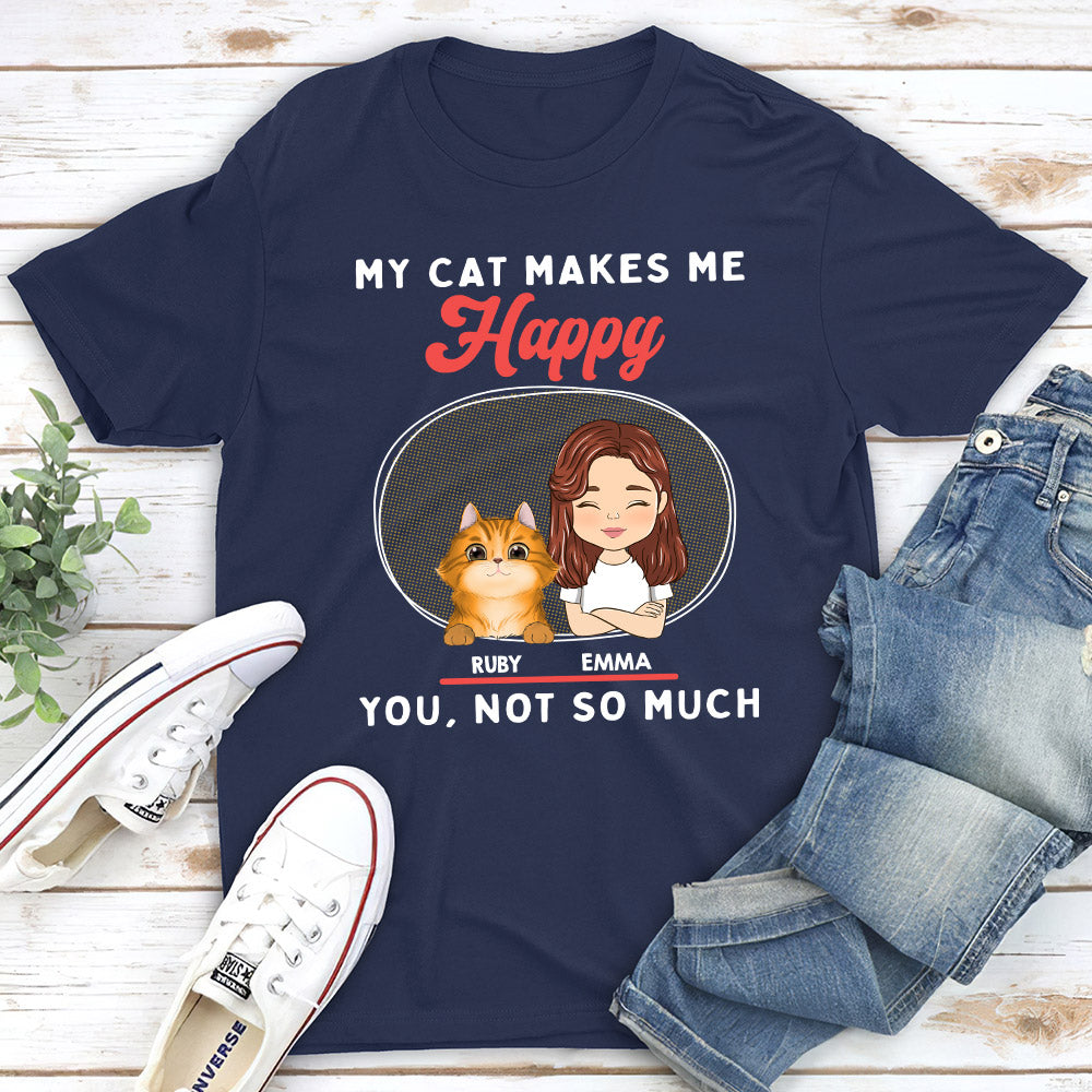 Make Me Joyful - Customizable Unisex Personalized Pet Lover T-shirt