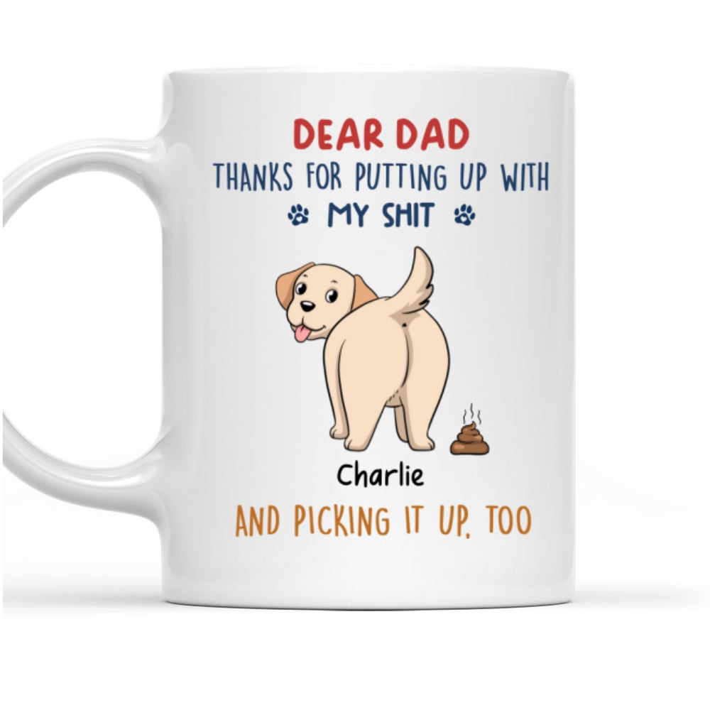 Personalized Thank You Custom Coffee Mug for Pet Lovers