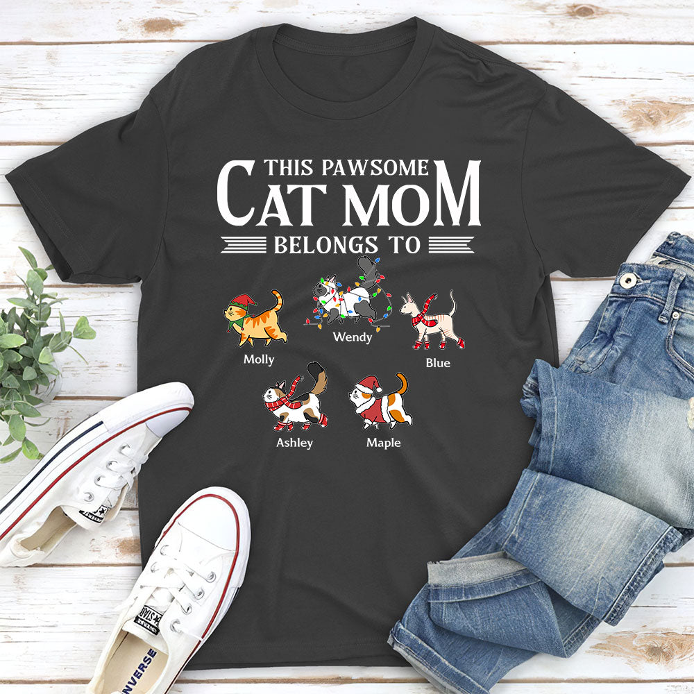This Pawsome Personalized Custom Unisex Dad T-shirt for Pet Lovers