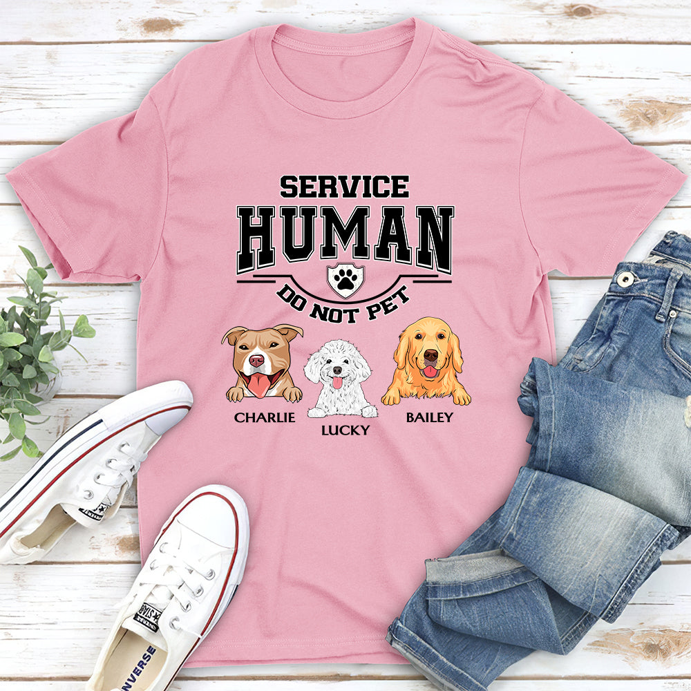Customizable 'Do Not Pet' Unisex T-Shirt - Ideal Gift for Pet Lovers