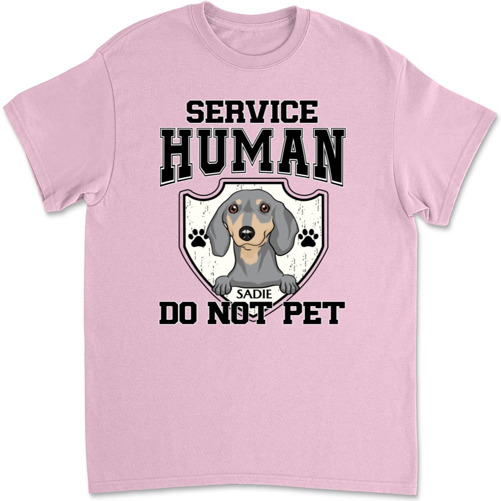 Customizable 'Do Not Pet' Unisex T-Shirt - Ideal Gift for Pet Lovers
