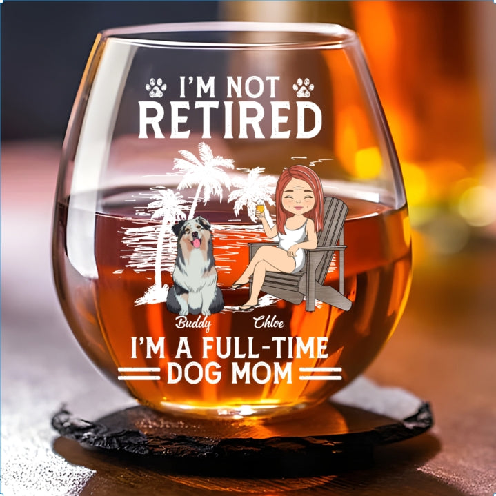 Personalized Custom Wine Glass for Special Anniversaries and Groom Gifts