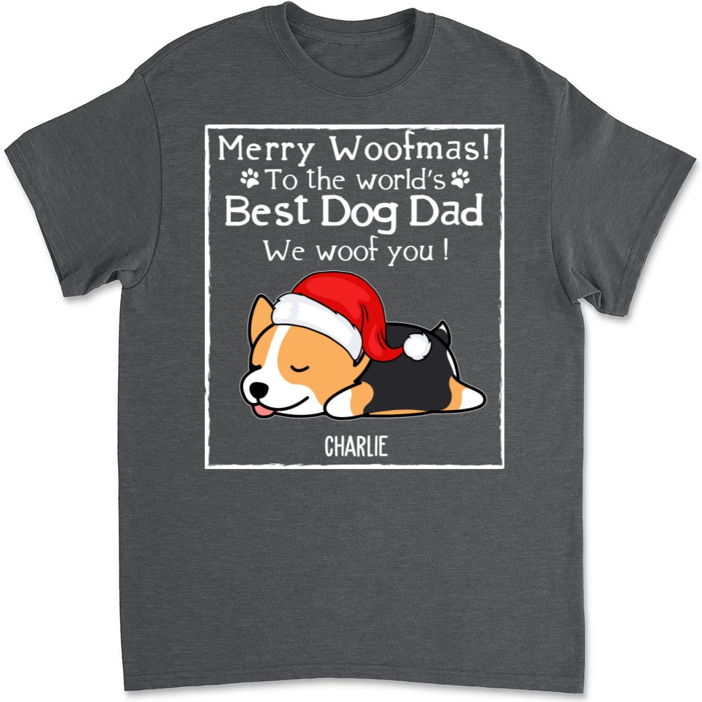 Best Dog Dad and Mom Ever - Personalized Custom Unisex Pet Lover T-shirt