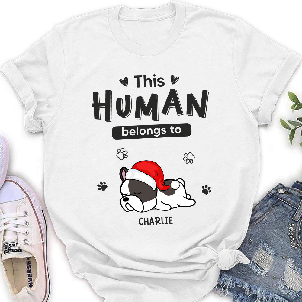 Sleepy Dogs Personalized Custom Women's T-shirt - Ideal Gift for Pet Lovers