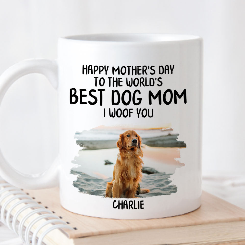 Personalized Heart Sign Mom Coffee Mug - Ideal Gift for Pet Lovers