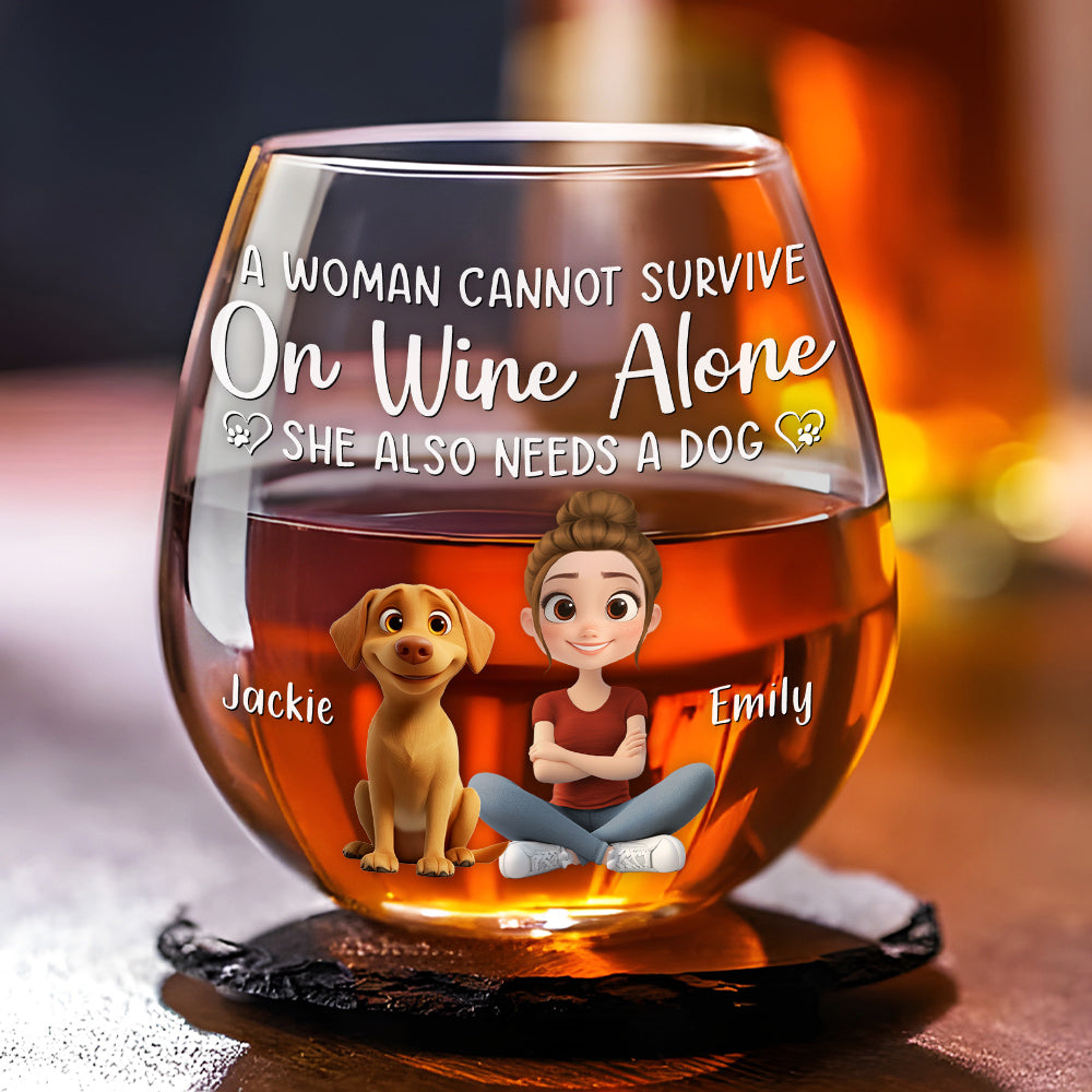 Personalized Custom Wine Glass - A Perfect Gift for Men on Special Occasions