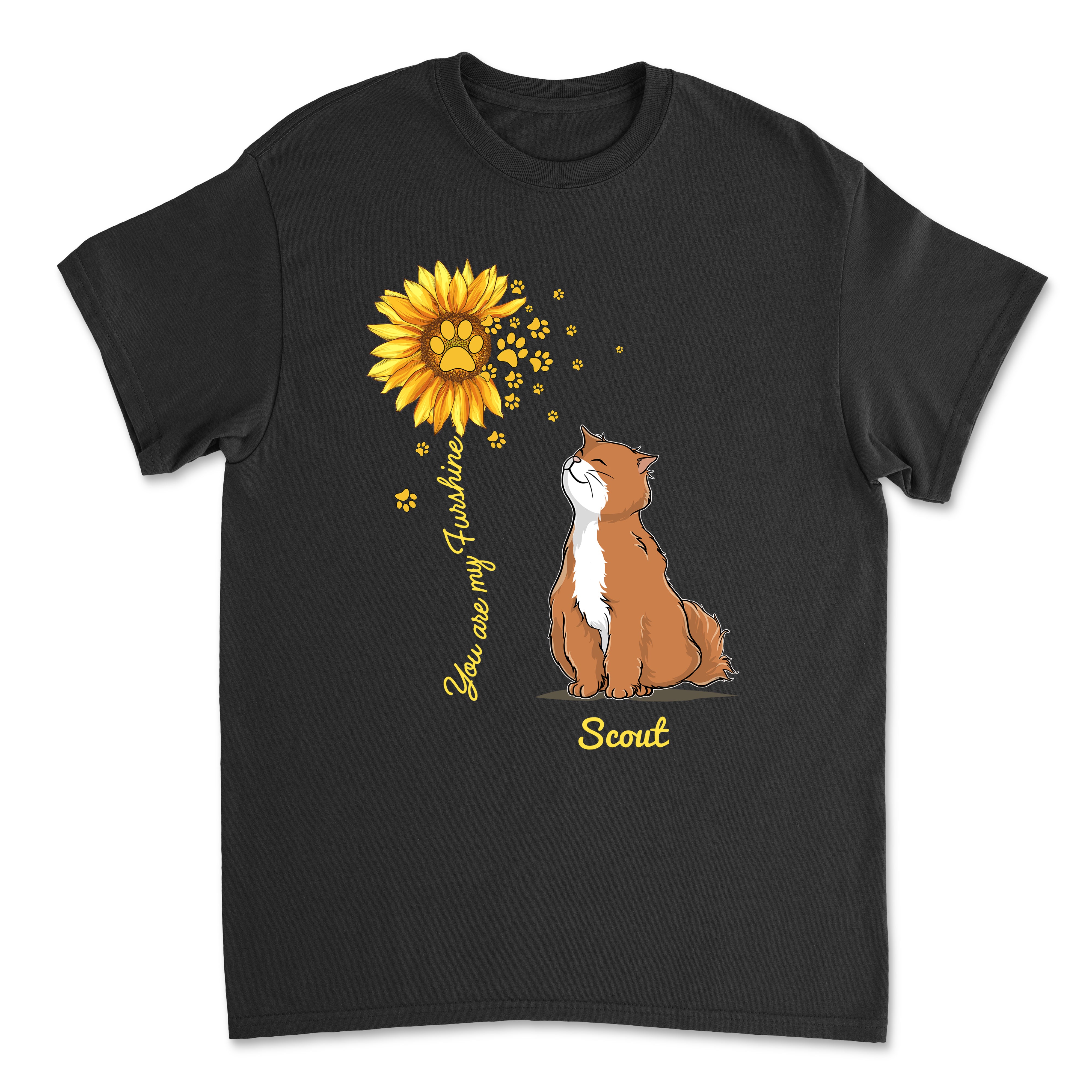 My Furshine - Customizable Unisex Personalized T - shirt for Pet Lovers