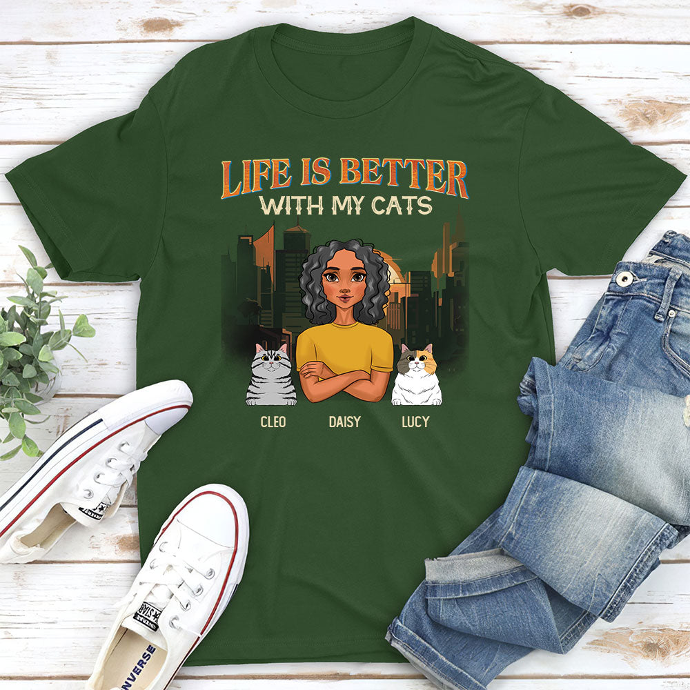 Life's a Blast with Your Furry Friends - Customizable Unisex Pet Lover T-shirt