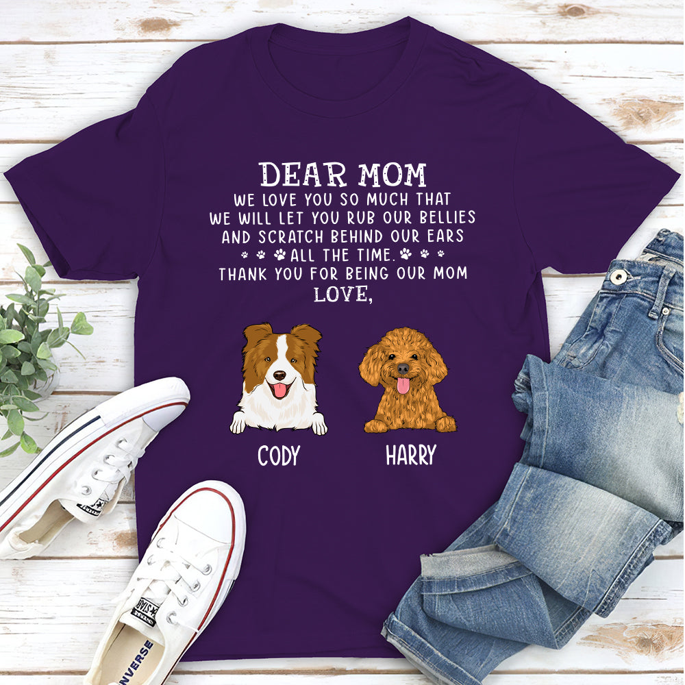 Love You So Much 2 - Customizable Unisex Personalized T-shirt for Pet Lovers