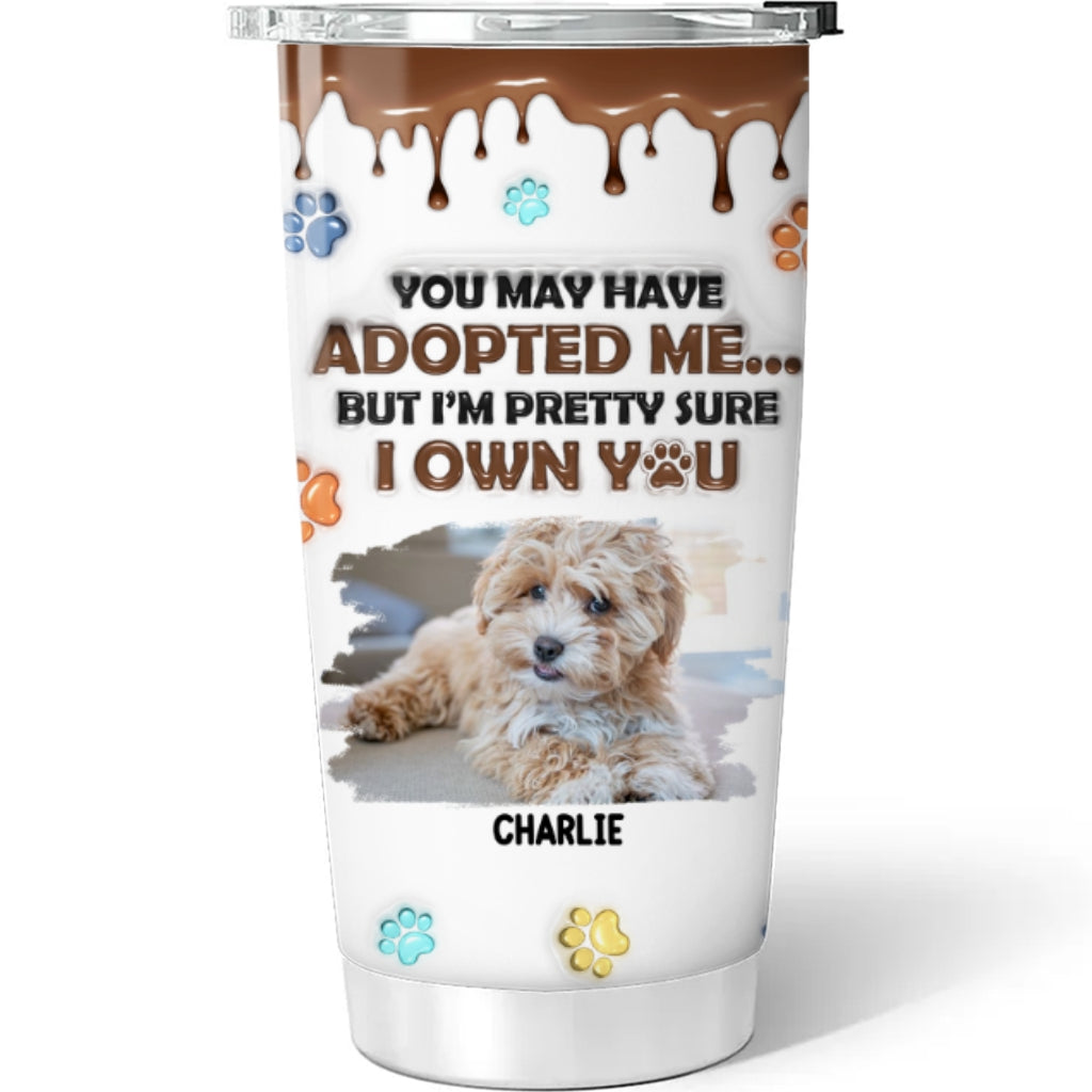 Personalized Custom 3D Inflated Effect Photo Tumbler - High - Quality Drinkware