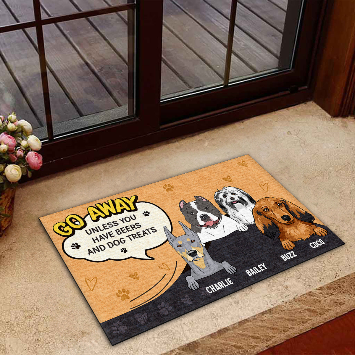 Personalized Pet - Custom Doormat: A Unique Welcome for Pet Lovers