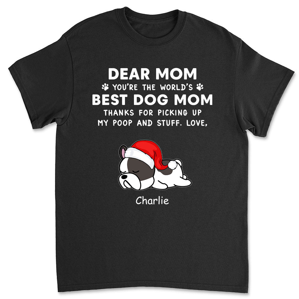 Dear Dad Sleeping Personalized Custom Unisex Pet Lover T-shirt