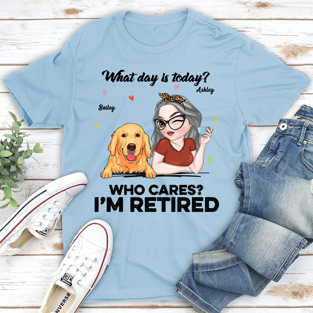 Who Cares - Customizable Unisex Personalized Pet Lover T-Shirt