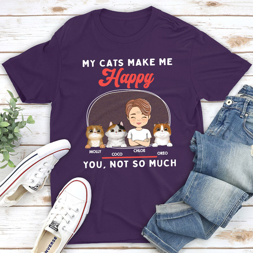 Make Me Joyful - Customizable Unisex Personalized Pet Lover T-shirt