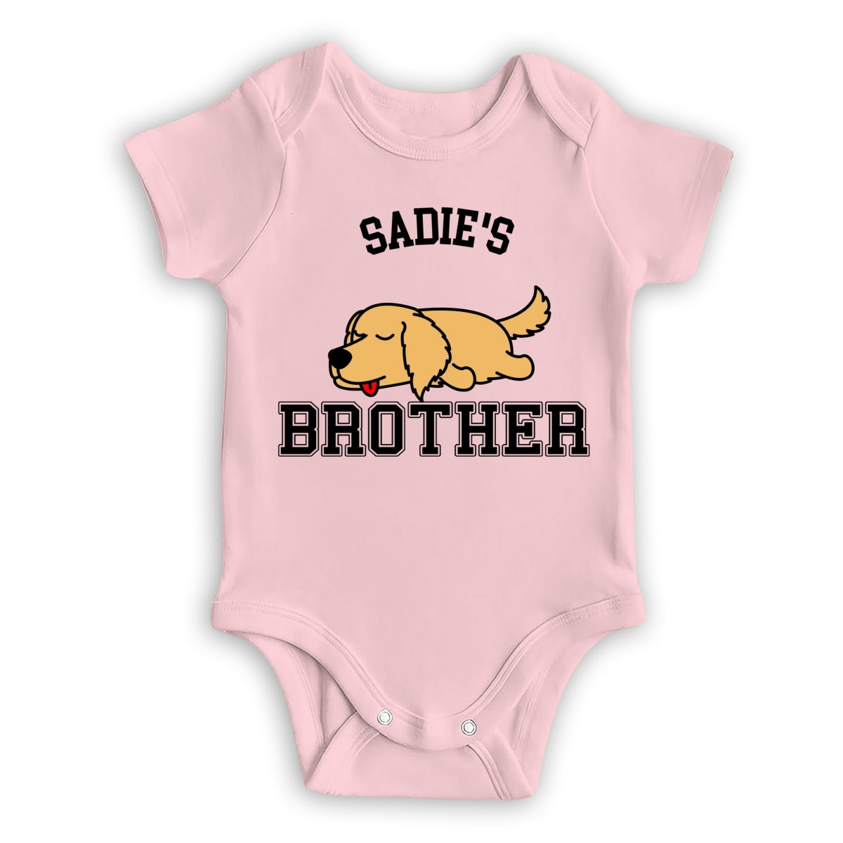Personalized 'My Sibling Has Paws' Custom Baby Onesie - A Heartwarming Gift